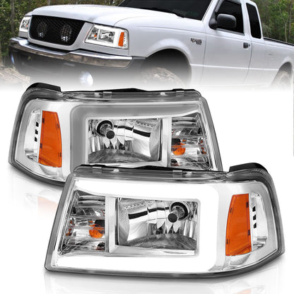 ANZO USA ZUKT_111512 Anzo ZUKT_111512 Chorme Housing Pair w/ Light Bar