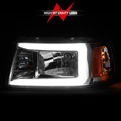ANZO USA ZUKT_111512 Anzo ZUKT_111512 Chorme Housing Pair w/ Light Bar