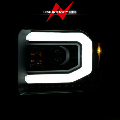 ANZO USA ZUKT_111513 Anzo ZUKT_111513 Lens Black Housing w/ Light Bar