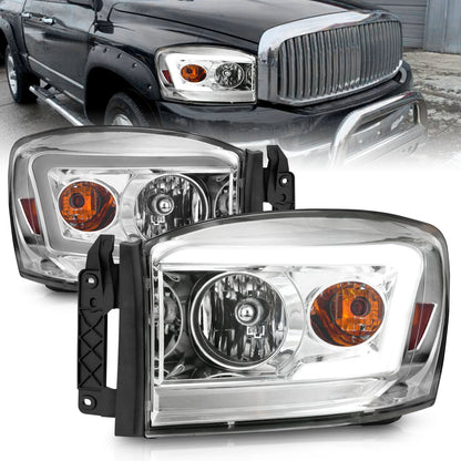 ANZO USA ZUKT_111525 Anzo ZUKT_111525 Lens Chrome Housing w/ Light for Ram 1500 for 111525