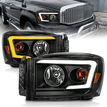 ANZO USA ZUKT_111526 Anzo ZUKT_111526 Lens Black Housing w/ Light for Ram 1500 for 111526