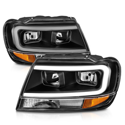 ANZO USA ZUKT_111537 Anzo ZUKT_111537 Black Housing Pair w/ Light Bar