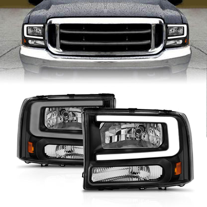 ANZO USA ZUKT_111549 Anzo ZUKT_111549 Black Housing Pair w/ Light Bar
