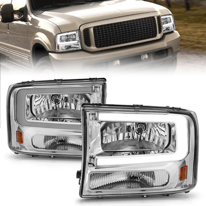ANZO USA ZUKT_111550 Anzo ZUKT_111550 Chorme Housing Pair w/ Light Bar