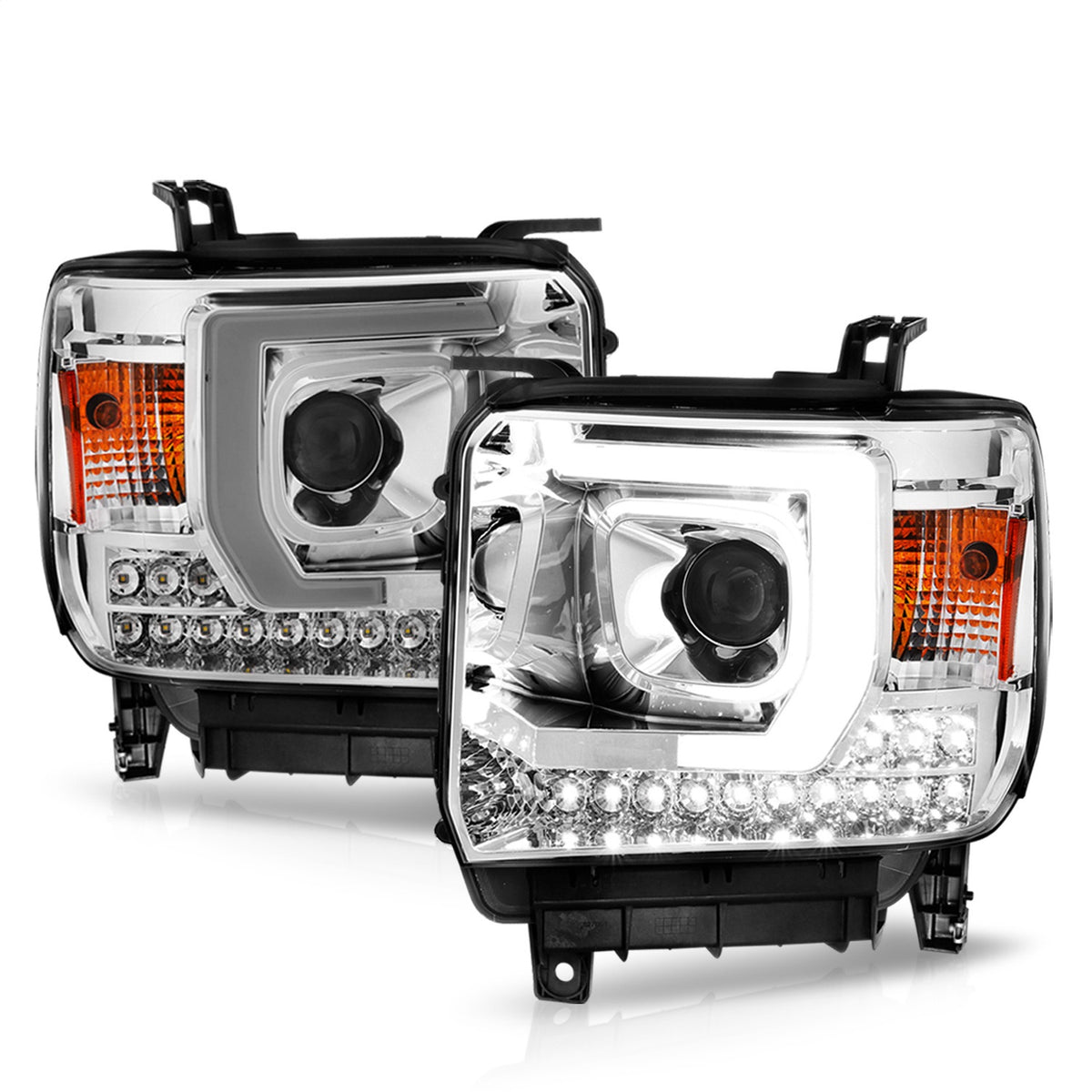 ANZO USA ZUKT_111553 Anzo ZUKT_111553 Projector Headlight Set