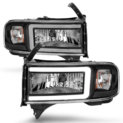 ANZO USA ZUKT_111554 Anzo ZUKT_111554 Crystal Headlight Set w for Ram 2500 for 111554
