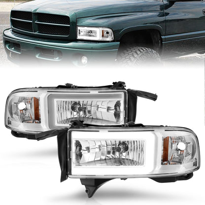 ANZO USA ZUKT_111555 Anzo ZUKT_111555 Crystal Headlight Set w for Ram 2500 for 111555
