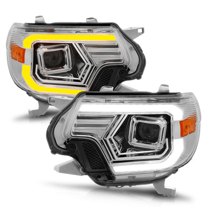ANZO USA ZUKT_111557 Anzo ZUKT_111557 Projector Headlight Set w/ Light Bar