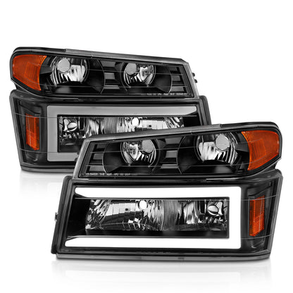 ANZO USA ZUKT_111558 Anzo ZUKT_111558 Black Housing Pair w/ Light Bar