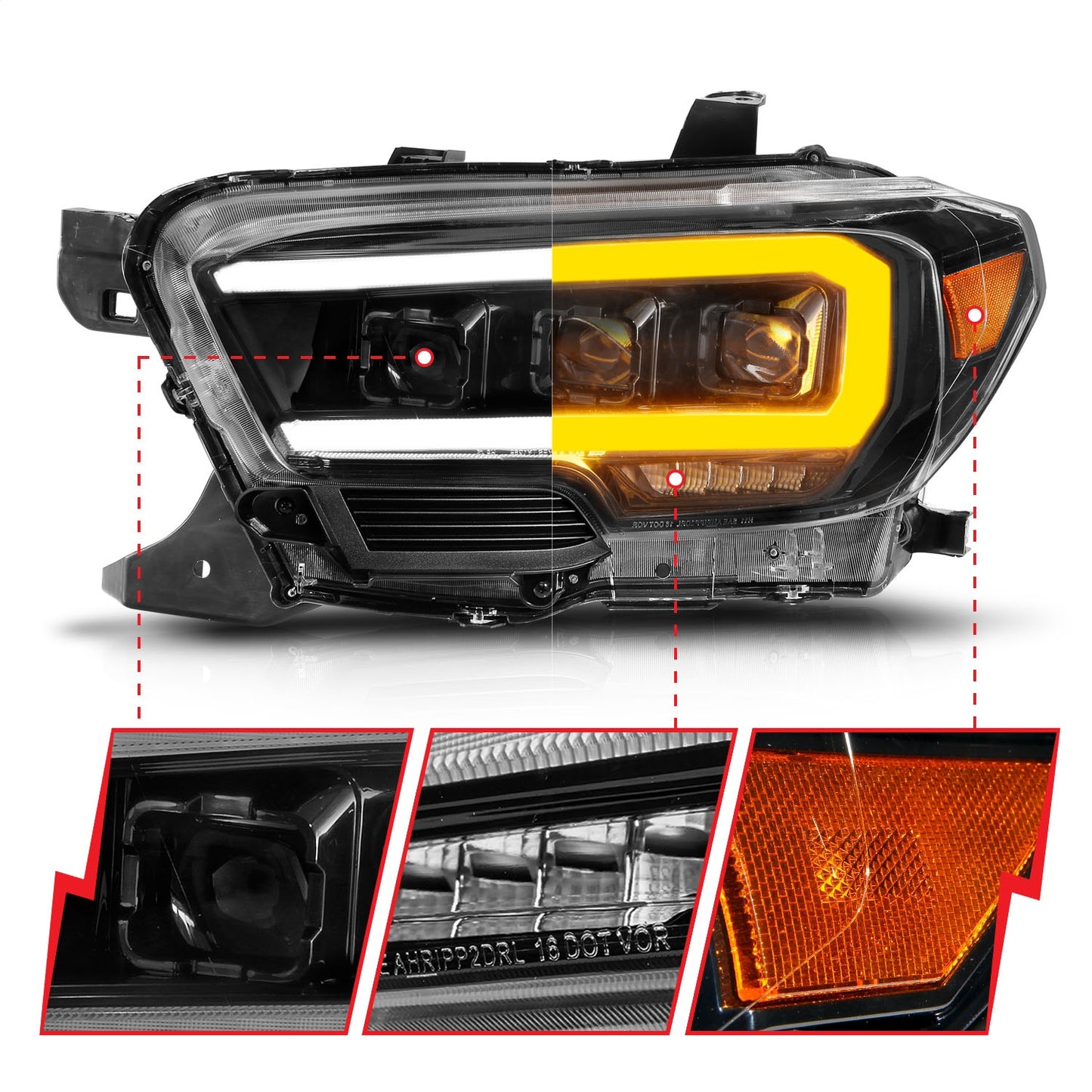 Projector Headlight Set