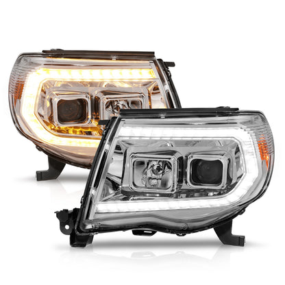 ANZO USA ZUKT_111565 Anzo ZUKT_111565 Projector Headlight Set w/Sequential Light Bar