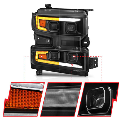 LED Projector Headlight