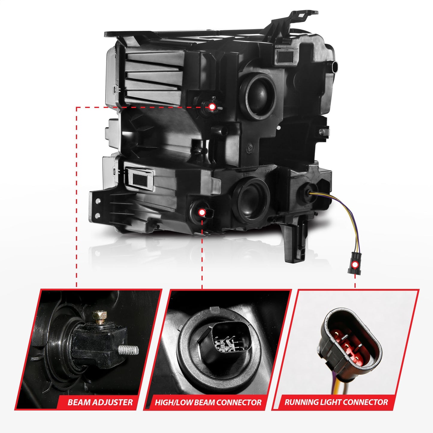 LED Projector Headlight