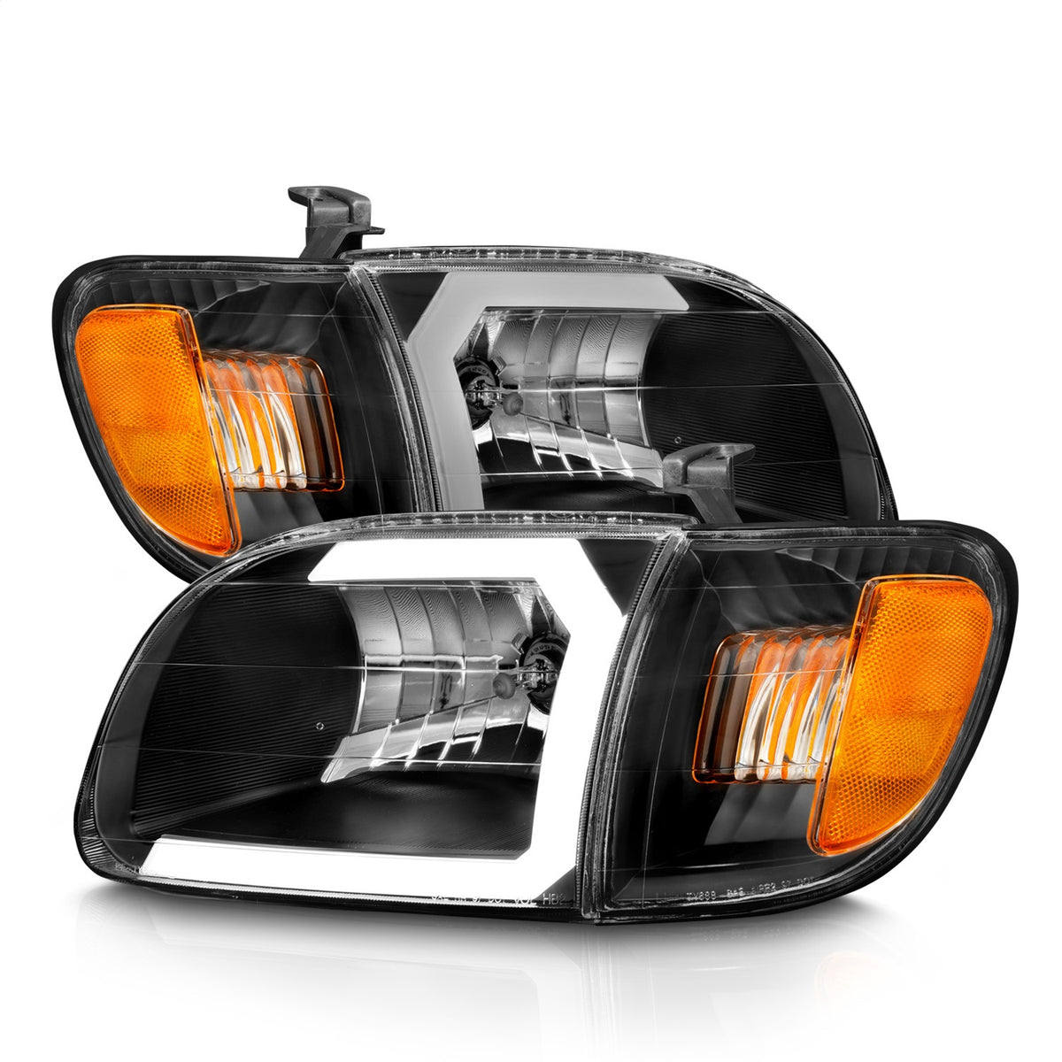 ANZO USA ZUKT_111579 Anzo ZUKT_111579 Lens Black Housing w/ Light Bar