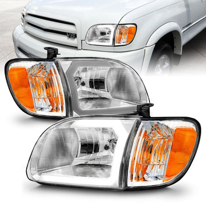 ANZO USA ZUKT_111580 Anzo ZUKT_111580 Lens Chorme Housing w/ Light Bar