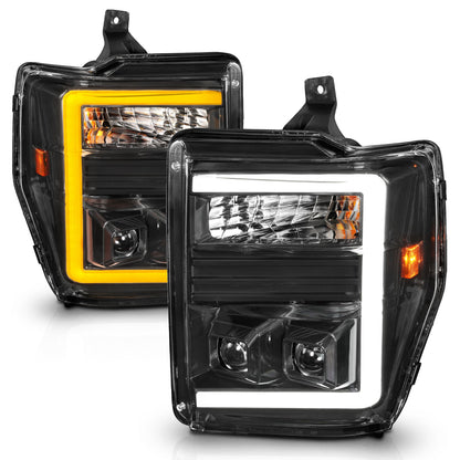 ANZO USA ZUKT_111586 Anzo ZUKT_111586 Lens Black Housing w/ Light Bar