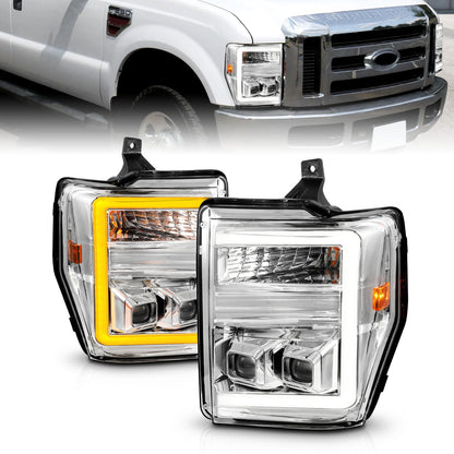 ANZO USA ZUKT_111587 Anzo ZUKT_111587 Lens Chrome Housing w/ Light Bar