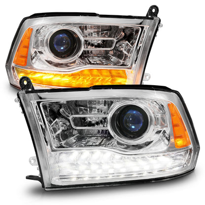 ANZO USA ZUKT_111610 Anzo ZUKT_111610 Projector Headlight Set LED for Ram 1500 for 111610