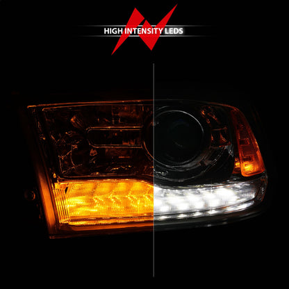 ANZO USA ZUKT_111610 Anzo ZUKT_111610 Projector Headlight Set LED for Ram 1500 for 111610
