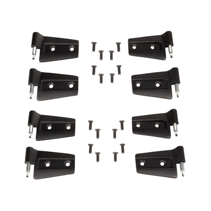 RUGGED RIDGE | 11202.32 | Door Hinge Kit, 8 Piece; 07-18 Jeep Wrangler Unlimited Jku, 4 Door