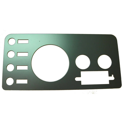RUGGED RIDGE | 11204.01 | Gauge Cover, Black, 76-86 Cj
