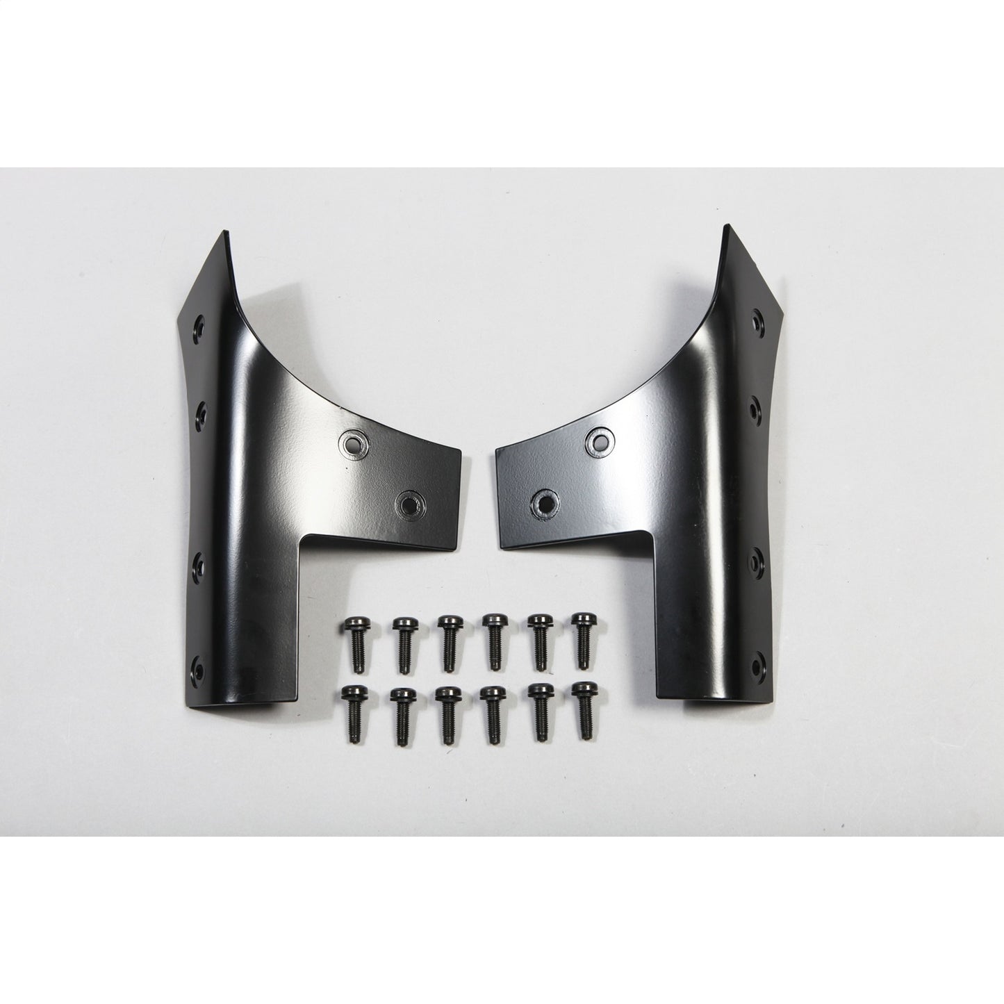 RUGGED RIDGE | 11209.03 | Windshield Hinge Brackets,Black Powder Coat,Jeep Wrangler(Jk)07-16,Pair