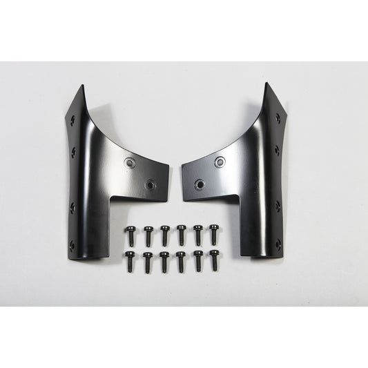 RUGGED RIDGE | 11209.03 | Windshield Hinge Brackets,Black Powder Coat,Jeep Wrangler(Jk)07-16,Pair