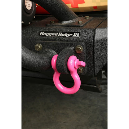 RUGGED RIDGE | 11235.23 | D-Shackle, 3/4-Inch, 9500 Pound, Pink