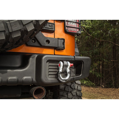 RUGGED RIDGE | 11235.3 | D-Ring Isolator Kit, Black Pair, 3/4-Inch