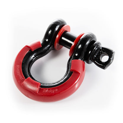 RUGGED RIDGE | 11235.31 | D-Ring Isolator Kit, Red Pair, 3/4-Inch