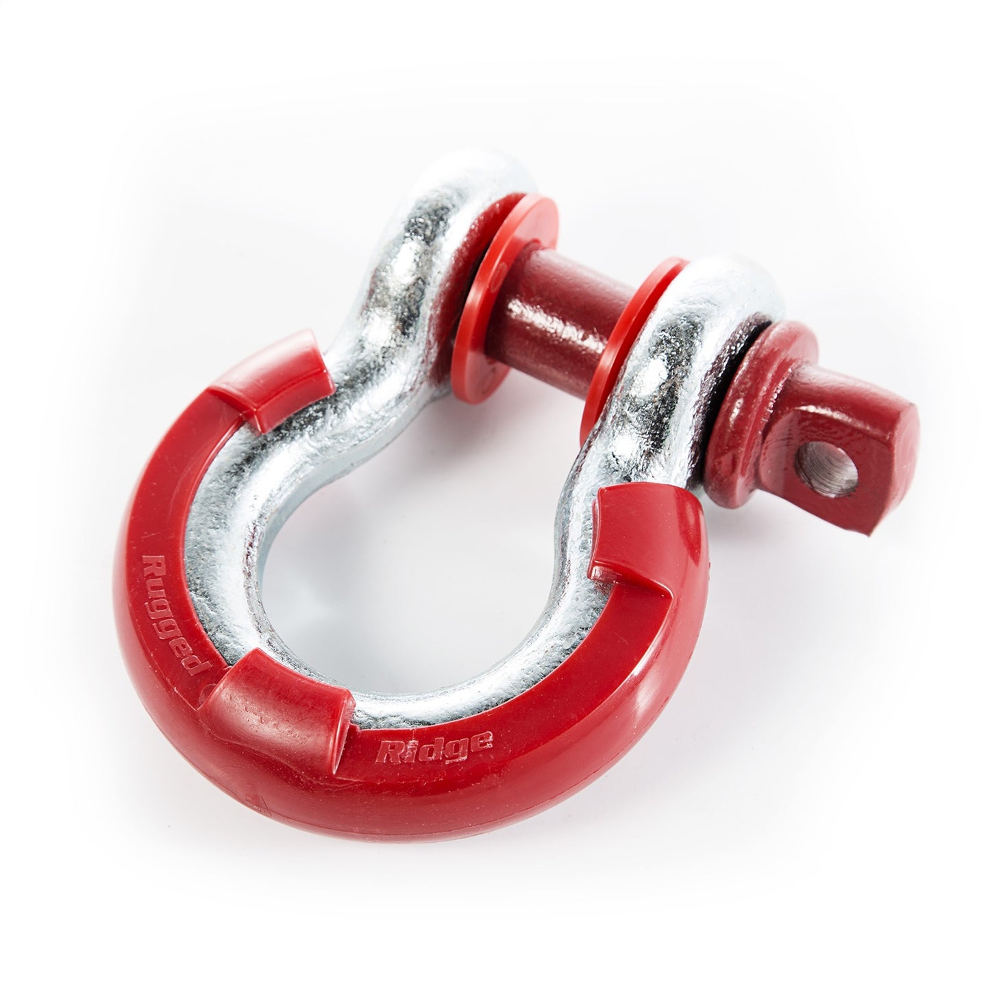 RUGGED RIDGE | 11235.31 | D-Ring Isolator Kit, Red Pair, 3/4-Inch