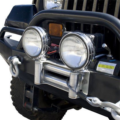RUGGED RIDGE | 11238.03 | Winch Roller Fairlead W/Light