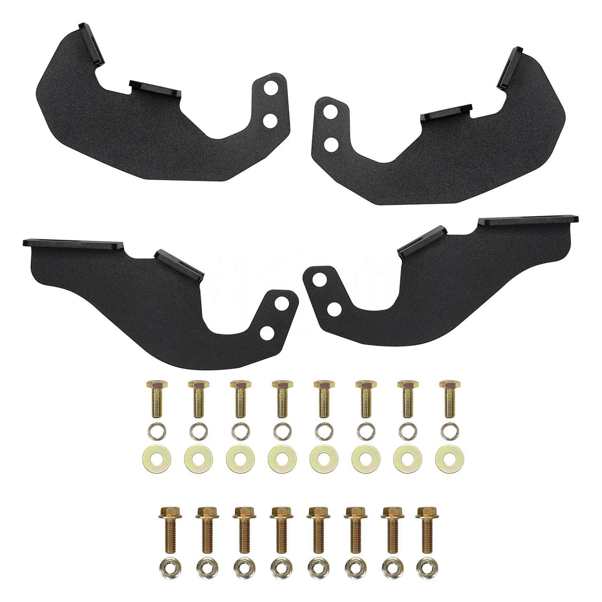 Westin Outlaw Drop Nerf Steps 2021-2024 Ford Bronco 2dr