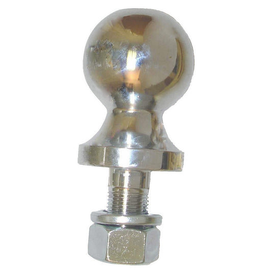 RUGGED RIDGE | 11305.01 | Chrome Hitch Ball Assembly, 2 Inch X 3/4 Inch