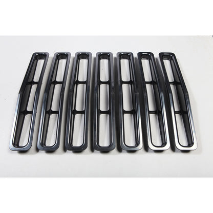 RUGGED RIDGE | 11306.04 | Grille Inserts, Black Trim, 87-95 Jeep Wrangler