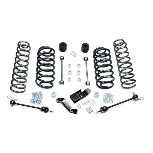 TeraFlex | 97-06 Jeep Wrangler TJ 4 Inch Coil Spring Base Lift Kit w/ Quick Disconnects No Shocks TeraFlex | 1141450