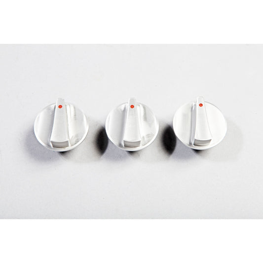 RUGGED RIDGE | 11420.06 | Knob Set 3Pc Billet Alred 07-10 Wrangler