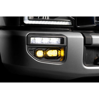 Morimoto Banger Fog Brackets: 20-22 Super Duty OE LED (Set)
