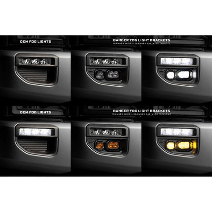 Morimoto Banger Fog Brackets: 20-22 Super Duty OE LED (Set) product image 3