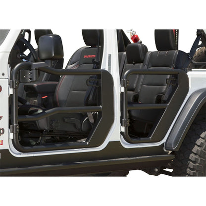 RUGGED RIDGE | 11509.13 | Front Tube Doors, 18-19 Jeep Wrangler/Gladiator