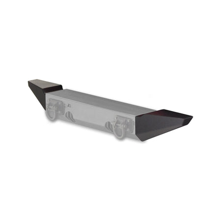 RUGGED RIDGE | 11540.12 | Bumper Ends Front Xhd Textured Black Jk 07-16 Wrangler