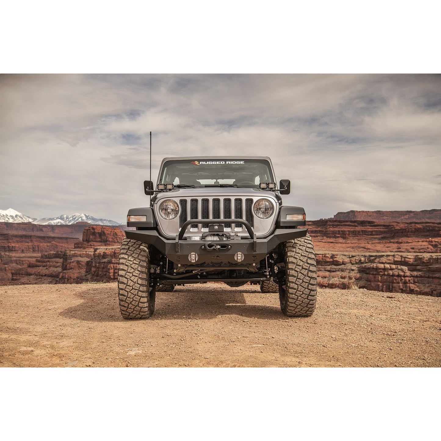 RUGGED RIDGE | 11540.31 | Hd Bumper, Full Width, Front; 07-18 Wrangler Jk, 18-19 Wrangler Jl