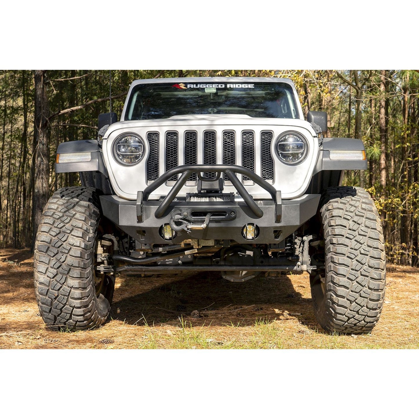 RUGGED RIDGE | 11540.32 | Hd Bumper, Stubby, Front; 07-18 Jk, 18-19 Jl, 2020 Jt
