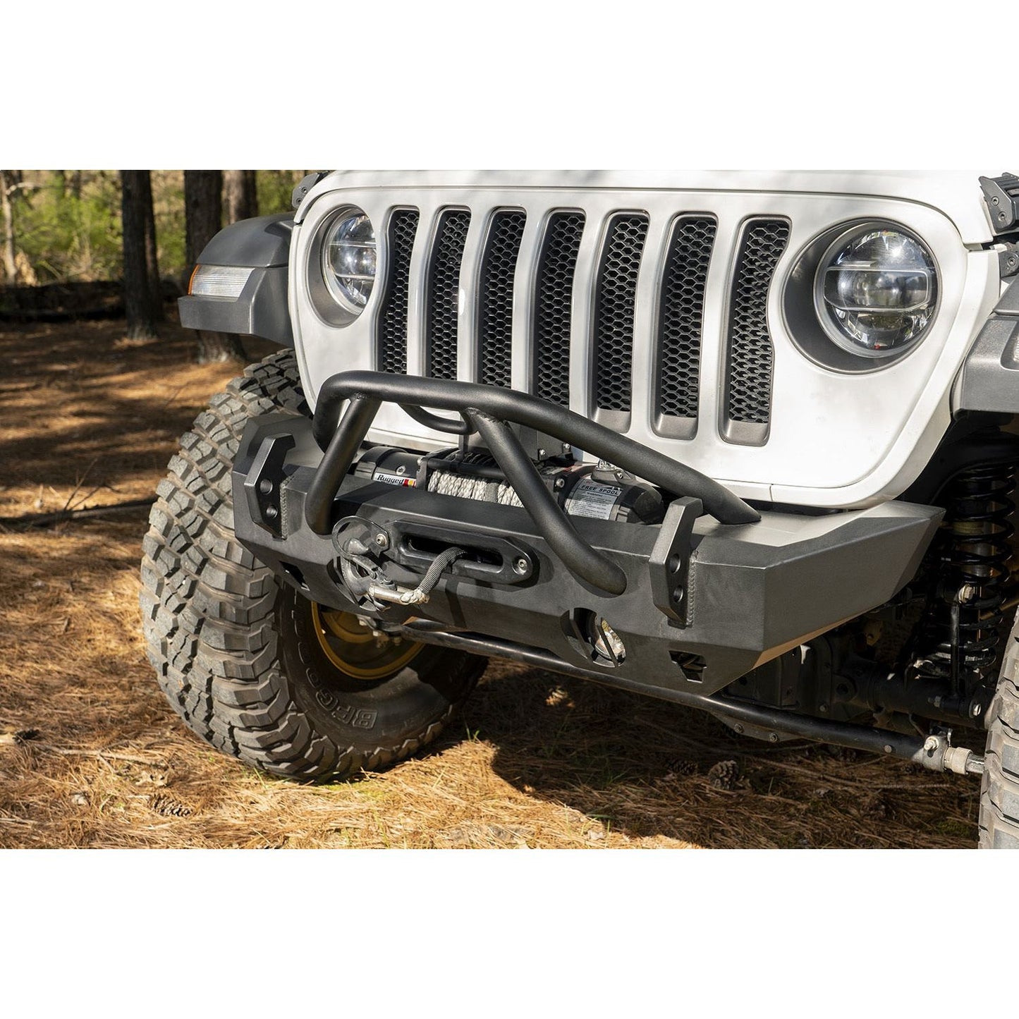 RUGGED RIDGE | 11540.32 | Hd Bumper, Stubby, Front; 07-18 Jk, 18-19 Jl, 2020 Jt