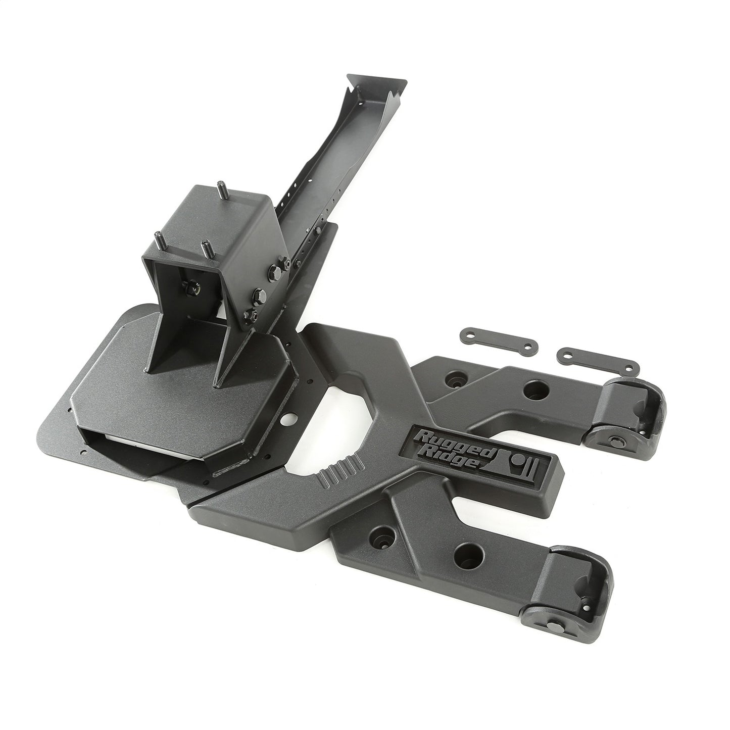 RUGGED RIDGE | 11546.5 | 07-17 Wrangler Hd Spartacus Tire Carrier Kit Black