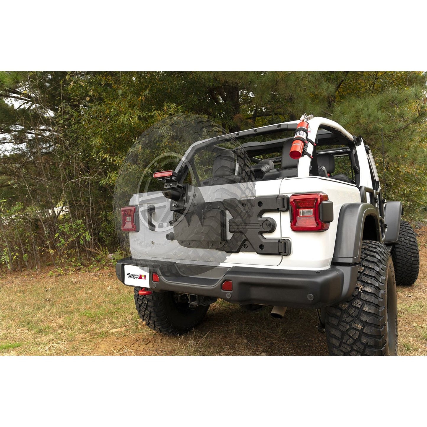 RUGGED RIDGE | 11546.57 | 18-C Wrangler Jl Spartacus Hd Tire Carrier,Wheel Mount