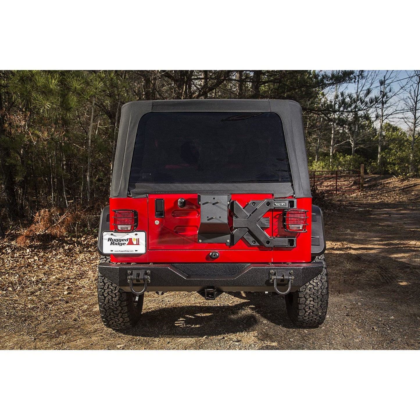 RUGGED RIDGE | 11546.61 | Spartacus Hd Tire Carrier, Hinge Casting; 97-06 Tj