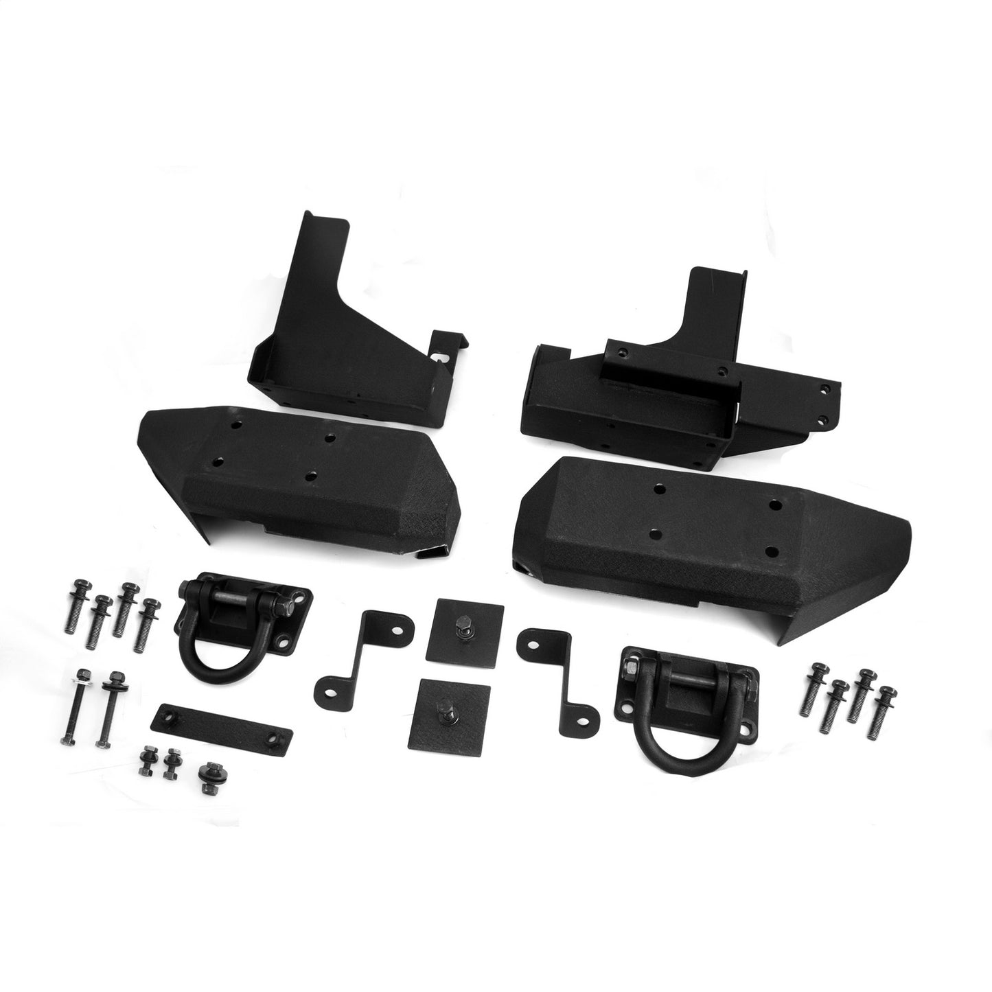 RUGGED RIDGE | 11547.01 | Aluminum Rear Bumper Pods, 07-16 Jeep Wrangler