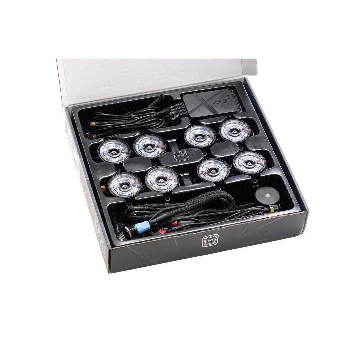Morimoto Rock Light Kit: RGB LED / 8 Pack