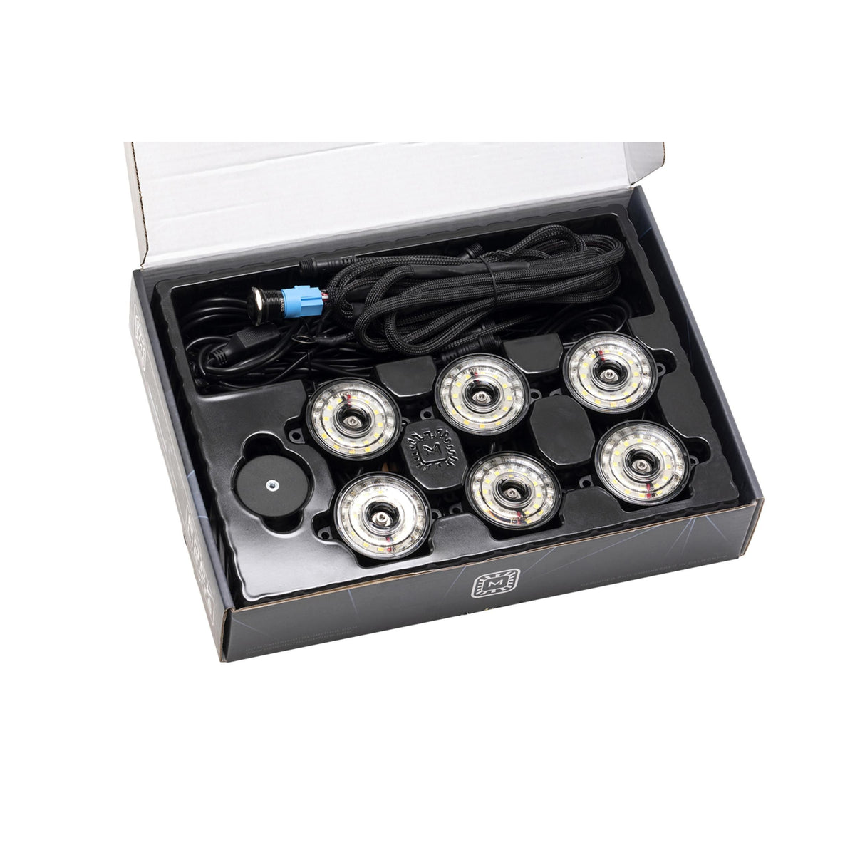 Morimoto Rock Light Kit: White LED / 6 Pack